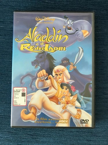 Dvd disney aladdin - il, re