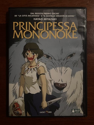 Dvd principessa mononoke 2000 - mononoke,