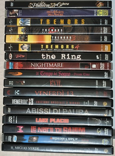 Lotto dvd horror raro fuori - dvd,