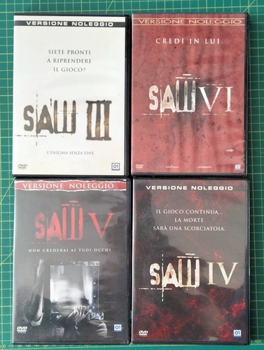 Lotto dvd horror - saw,