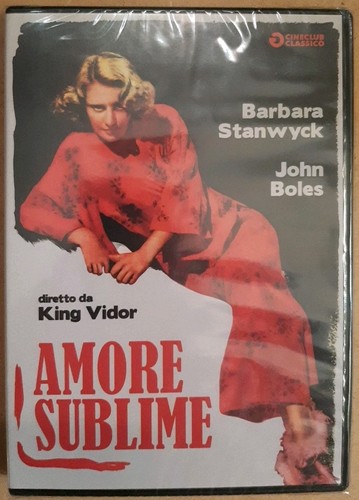 Amore sublime 1937 dvd golem - amore,