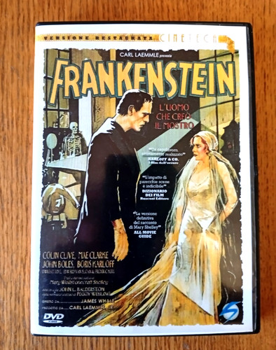 Dvd frankenstein 1931 fuori - dvd, :frankenstein