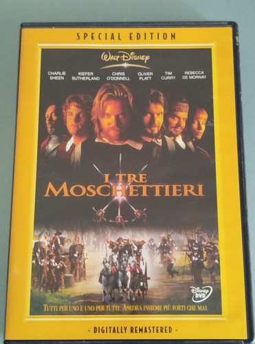 Dvd tre moschettieri 1994 - tre,