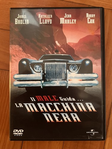 Dvd macchina nera 1977 ed - macchina,